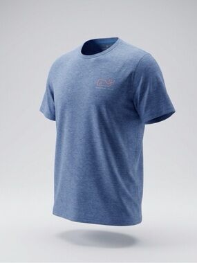Vineyard Vines Heathered Blue Short Sleeve Whale Logo Tee #summer #tshirt